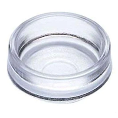Image of 8X Small Clear Castor Cups 45mm Furniture Feet/Leg Floor Protector