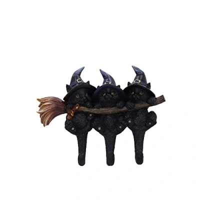 Image of Nemesis Now Witches Helpers Key Hanger 20cm, Black