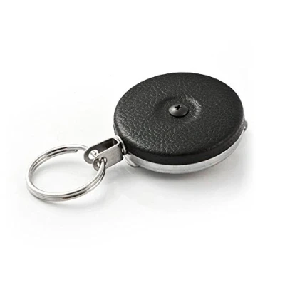 Image of Key Bak 5 KB Strong Stainless Steel Necklace Black with Reels