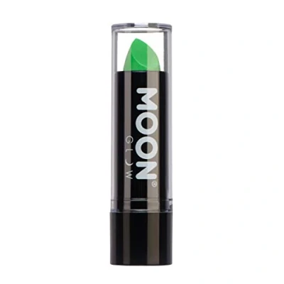Image of Neon UV Lipstick by Moon Glow Intense Green Bright Coloured Glows under