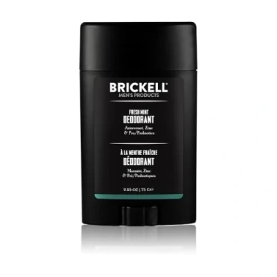 Image of Brickell Men&#039;s Products Natural Deodorant For Men, and Organic, Aluminum, Alcohol, Baking Soda Free, 78mL (Fresh Mint)