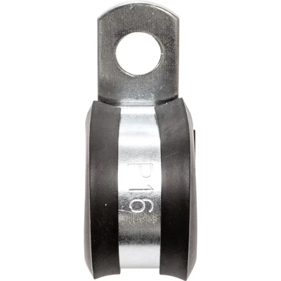 Image of 5x Matlock 16MM Zinc Plated P Clips Rubber Lined
