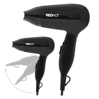 Image of Redhot Compact Hair Dryer Black