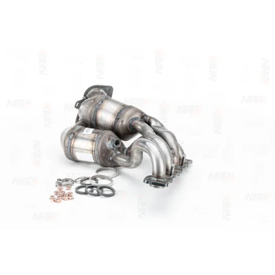 Image of 18407563671 Catalytic Converter NAP carparts CAK11384 Up to Euro 5 E9 103R BMW: 3 Saloon, Convertible, 1 Hatchback