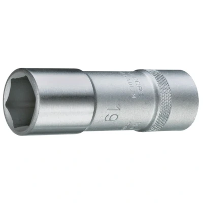 Image of Gedore 19 L 17 Socket 1/2 Inch Long Shape mm