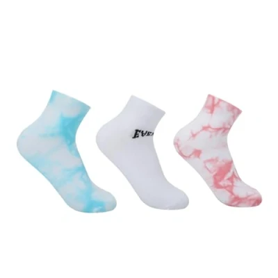 Image of Everlast Womens Dy Trn 3 Pack Socks Multi 4 8