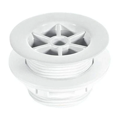 Image of McAlpine WS5 1½&quot; Shower Waste: 70mm White Plastic Flange x Tail: Backnut Model