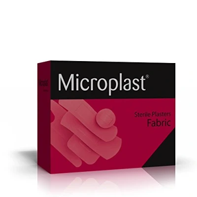 Image of Microplast Fabric Adhesive Plasters 100 Piece Set