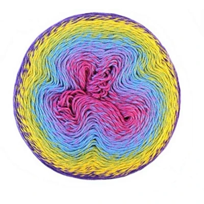 Image of Scheepjes Whirl 765 Lemon Cassis Cream Yarn 1x1000m