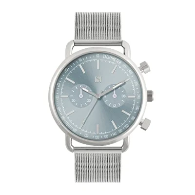 Image of Spirit Men&#039;s Analog Quartz Watch with Stainless Steel Strap ASPG55