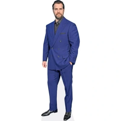 Image of Henry Cavill (Blue Suit) Mini Size Cutout
