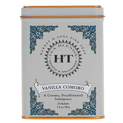 Image of Harney &amp; Sons Fine Teas Vanilla Comoro Tin20ct Sachets (4x20 Bag )