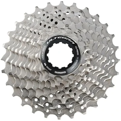 Image of Shimano Cycling Csr8000132 Ultegra CS R8000 Cassette 11 fold grey Design 32T 2018 7 speed, Silber, UK