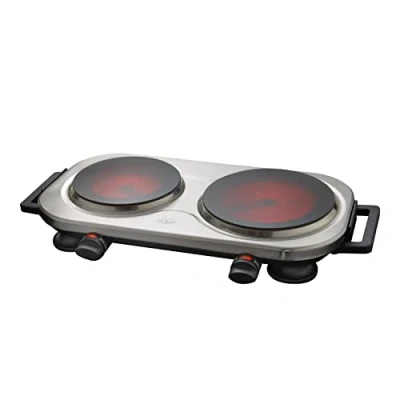 Image of Quest Double Ceramic Infrared Hot Plate