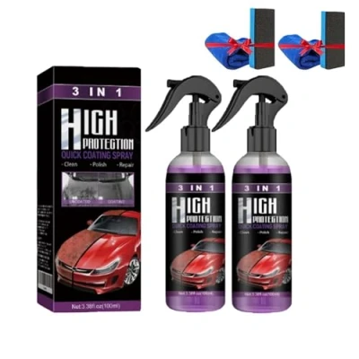 Image of Turbo Shine Nexa, Nexa Shine, Ultimate Car Paint Protection &amp; Shines Spray for Metal, Tools, Automobile (2Pcs)