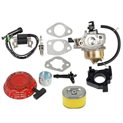Image of OxoxO 16100 ZE2 W71 Carburetor Carb Kit with Air Filter Ignition Coil Recoil Starter Compatible Honda Gx240 Gx270 8HP 9HP Engine