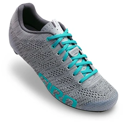 Image of Giro Empire Women&#039;s E70 Knit Shoes Grey/Glacier Size EU 41