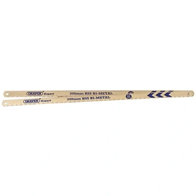 Image of Draper Bi Metal Hacksaw Blades, 300mm, 32tpi (Pack of 2)