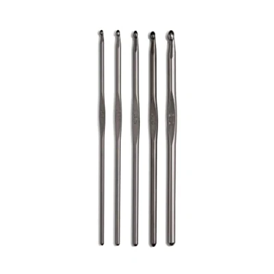 Image of Prym Crochet Hook, Aluminium, Gunmetal, 2,5 5 mm