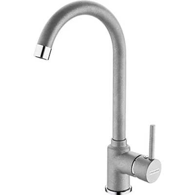 Image of Franke High Pressure Kitchen tap with Fixed spout Made of Fragranite Pola Stone Grey 115.0332.348