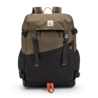 Image of Passenger Boondocker Recycled Backpack 32L (True Black/Khaki)