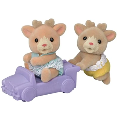 Image of Sylvanian Families Reindeer Twins dollhouse playset 5693