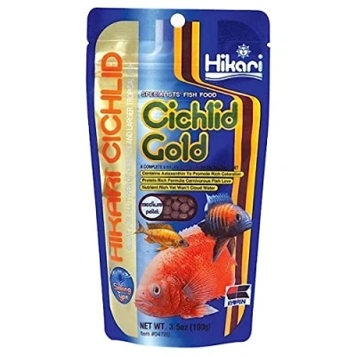 Image of HIKARI Cichlid GOLD sinking medium *342g,684,1026g, 1368g* (3x 342g pellets)