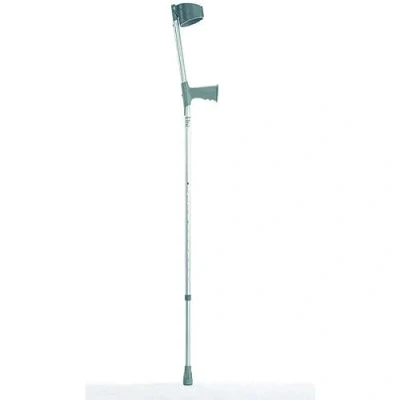 Image of NRS Healthcare Height Adjustable Crutches with Plastic Handle Pair