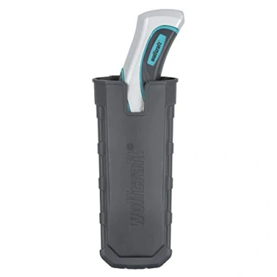 Image of wolfcraft Professional Trapezium Blade Knife with Fixed I 4089000 Craftsman&#039;s for Cutting Solid Materials
