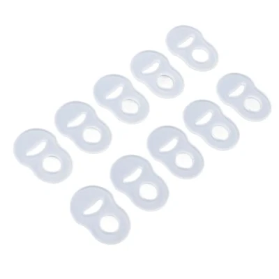 Image of 10PCS Silicone Ingrown Toenail Corrector, Corrector Set, Nail Ring, Correcting Tool Washable Reusable Paronychia for Keep He