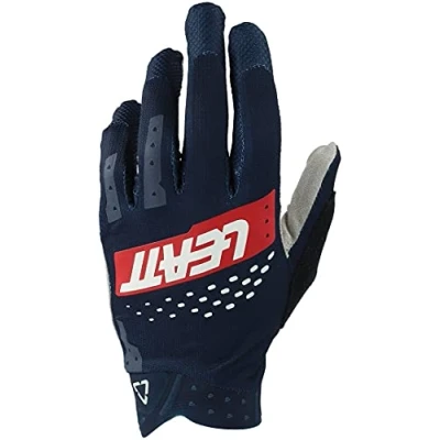Image of Leatt 6021080280 MTB 2.0 X Flow Gloves S/Eu7/Us8, Onyx
