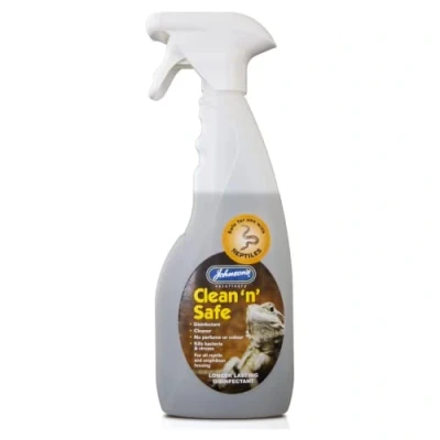 Image of Jvp Reptile Clean &#039;n&#039; Safe Disinfectant 500ml Trigger