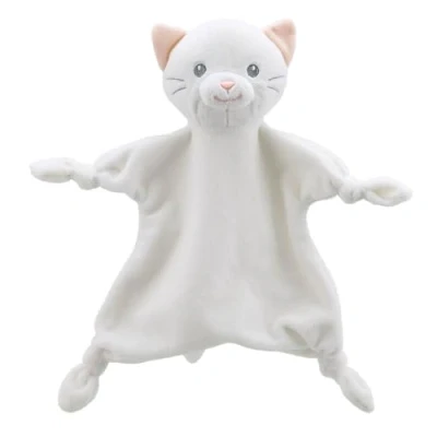 Image of Wilberry Eco Comforters Cat (White) Soft Toy WB005502