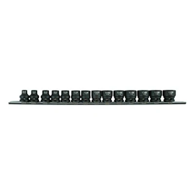 Image of Laser 6689 Stubby Impact Socket Set 3/8&quot;D 14pc