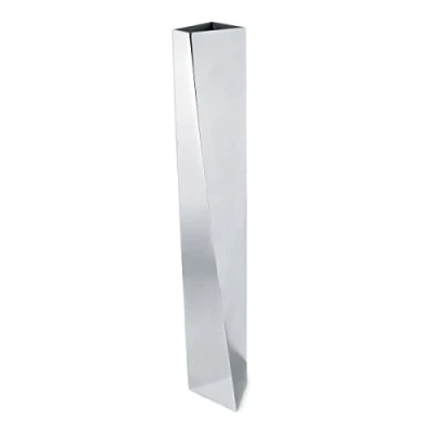Image of Alessi CREVASSE FLOWER VASE, Stainless Steel, Silver, 3 (EU)