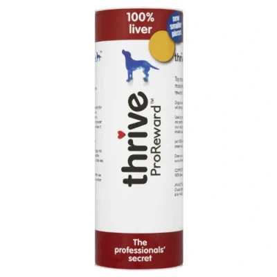 Image of thrive 1 x 60g ProReward Dog Treats 100% Liver, Transparent