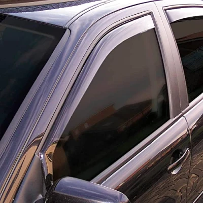 Image of ClimAir Car Comfort Window Visors Dark compatible with Volkswagen Transporter T7 Multivan 2021