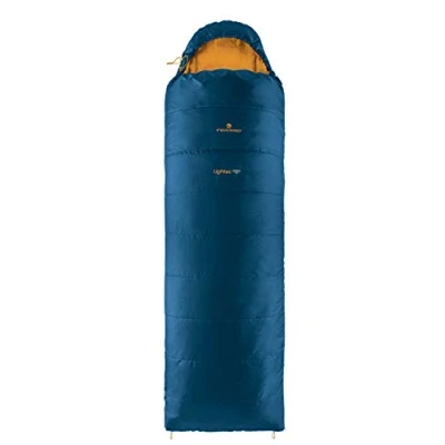 Image of Ferrino Lightec Shingle SQ Sleeping Bag, Blue, One Size