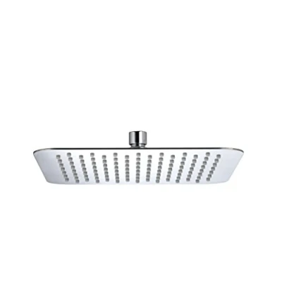 Image of Bristan FH SLSQ02 C 250 mm Slimline Square Fixed Head Chrome Plated, Rose