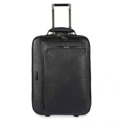 Image of Piquadro Modus Laptop Trolley Suitcase 52 cm, Black, case