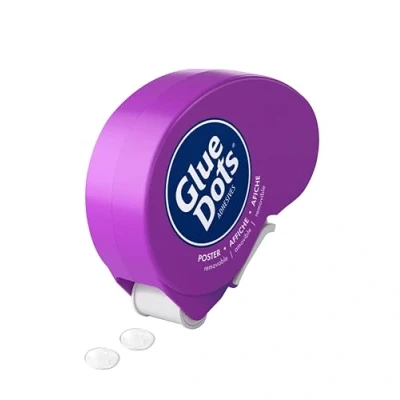 Image of Glue Dots &quot;Dot N Go&quot; Poster Dots, Transparent