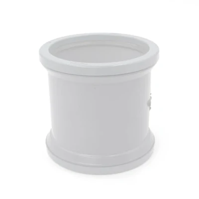 Image of Coupler, White Kayflow 110mm Soil &amp; Waste Pipe Fitting