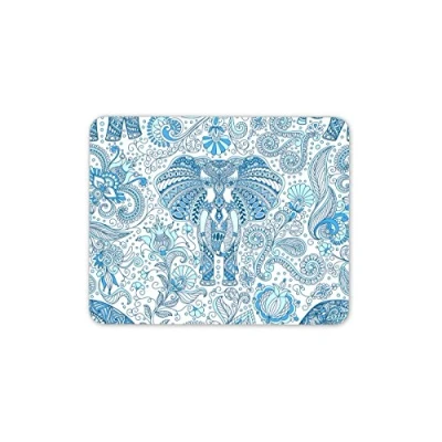 Image of Destination Vinyl ltd Indian Elephant Mouse Mat Pad Travel Spiritual Mum Computer PC #8165