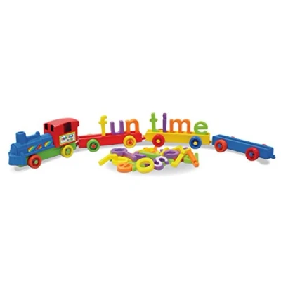 Image of Fun Time 55920 Push Along Alphabet Train, 35cm x 25cm 6cm