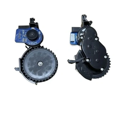 Image of BL800 Wheel motor for Vileda VR302 Robot Vacuum Cleaner Parts Engine Replacement VR 302 (Color : R and L wheel)