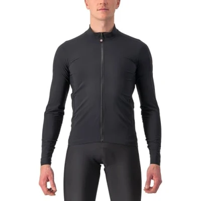 Image of CASTELLI 4522518 010 FLIGHT JERSEY AIR Sweatshirt Men&#039;s BLACK Size XL
