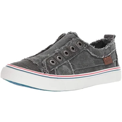 Image of Blowfish Malibu Women&#039;s Play Sneaker, Light Grey Hipster Smoke, 5 UK