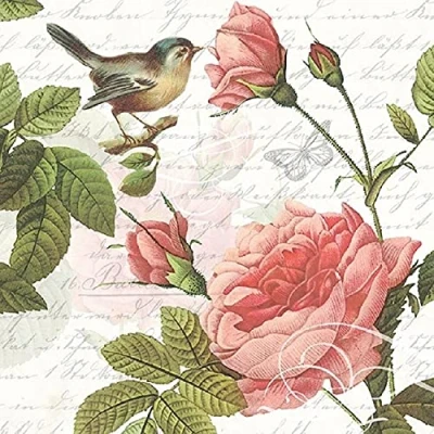 Image of Crafty Things 4 x Paper Napkins Sophie Ideal for Decoupage/Napkin Art