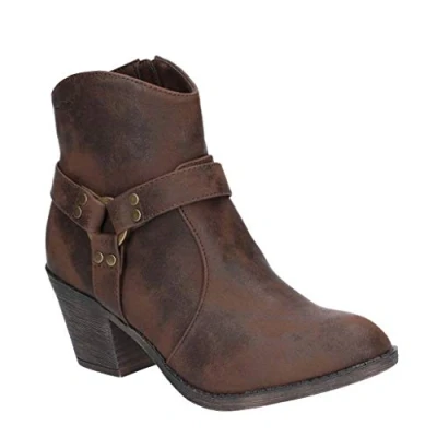 Image of Rocket Dog Women&#039;s Stellan Ankle Boots, Brown (Brown Graham), 3 UK