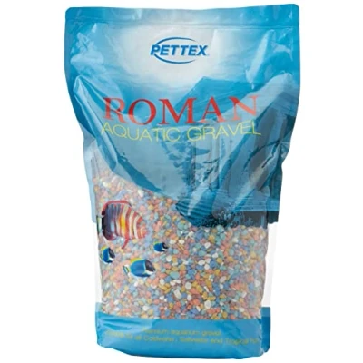Image of Pettex Aquatic Roman Gravel 8 kg Rainbow Pebbles
